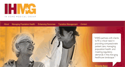 Desktop Screenshot of inhomemedicalgroup.com