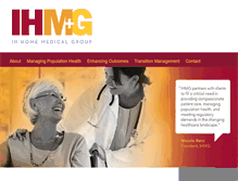 Tablet Screenshot of inhomemedicalgroup.com